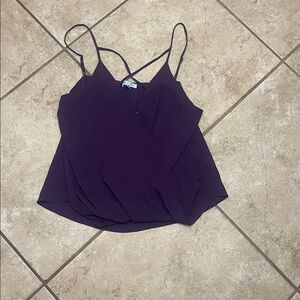 She + Sky Purple Top